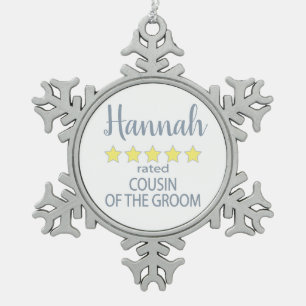 Adorno De Peltre Tipo Copo De Nieve Partido de novias y bodas 5 estrellas Primo de Gro