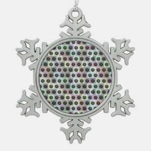 Adorno De Peltre Tipo Copo De Nieve Patrón de los cuencos de césped Groovy,