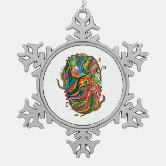 Adorno De Peltre Tipo Copo De Nieve Patrón de portal abstracto original