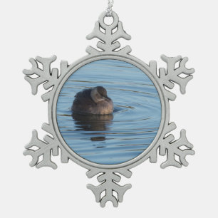 Adorno De Peltre Tipo Copo De Nieve Pequeño Grebe