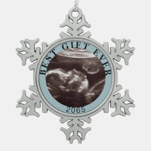 Adorno De Peltre Tipo Copo De Nieve Personalizado Ultrasonido Mejor Regalo Navidades d