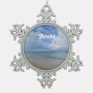 Adorno De Peltre Tipo Copo De Nieve Playa de Aruba