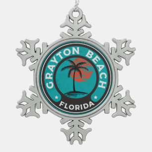 Adorno De Peltre Tipo Copo De Nieve Playa Grayton Florida 30A 30 A Costa Esmeralda