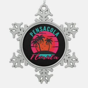 Adorno De Peltre Tipo Copo De Nieve Playa Pensacola Florida Palm Trees