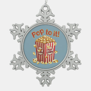 Adorno De Peltre Tipo Copo De Nieve Poppin' con Style - "¡Pídele!"
