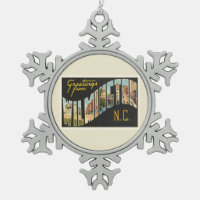 Postal vieja del vintage de Wilmington Carolina