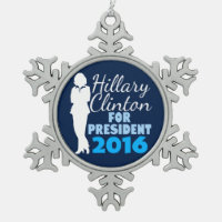 Presidente 2016 de la silueta de Hillary Clinton