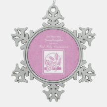 Primera Comunión de la nieta, Rosa