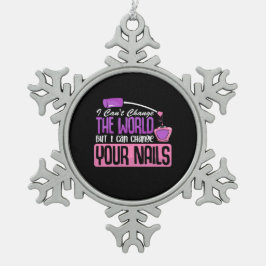 Adorno De Peltre Tipo Copo De Nieve Puedo Cambiar Tus Uñas