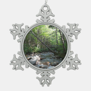 Adorno De Peltre Tipo Copo De Nieve Puente del río Pemigewasset en New Hampshire