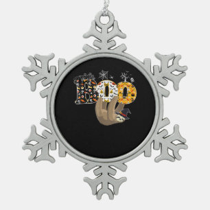 Adorno De Peltre Tipo Copo De Nieve Regalo de araña Boo Halloween con Gorra espumoso