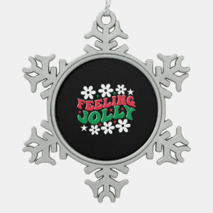 Adorno De Peltre Tipo Copo De Nieve Regalo de Navidad Sensación de alegría