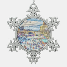 Adorno De Peltre Tipo Copo De Nieve Rideau Canal Ottawa Canada