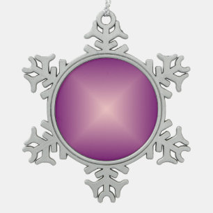 Adorno De Peltre Tipo Copo De Nieve Rosa morado de bonito>Ornamento de copo de nieve