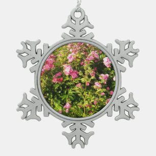 Adorno De Peltre Tipo Copo De Nieve Rosas rosas rosas en flor