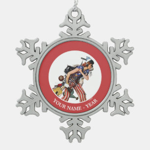 Adorno De Peltre Tipo Copo De Nieve Rosie al rescate