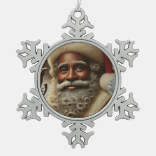 Adorno De Peltre Tipo Copo De Nieve Saint Nick