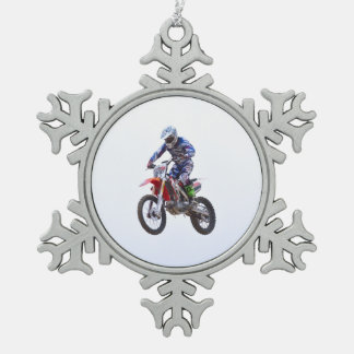 Adorno De Peltre Tipo Copo De Nieve Salto del motocrós
