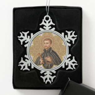 Adorno De Peltre Tipo Copo De Nieve San Pedro Claver (BK 058)