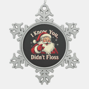 Adorno De Peltre Tipo Copo De Nieve Sé que no abandonaste a Dentist Dental Santa
