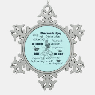 Adorno De Peltre Tipo Copo De Nieve Semillas vegetales de alegría