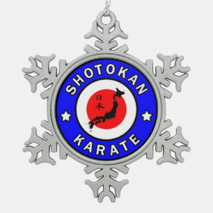 Adorno De Peltre Tipo Copo De Nieve Shotokan Karate