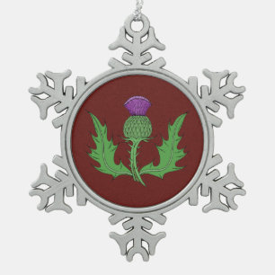 Adorno De Peltre Tipo Copo De Nieve Silbato