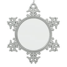 Snowflake Framed Ornament for Holiday Decorations
