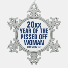 Adorno De Peltre Tipo Copo De Nieve Snowflake P.: Año de la mujer perdida