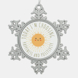 Adorno De Peltre Tipo Copo De Nieve Sol sonriente lindo 