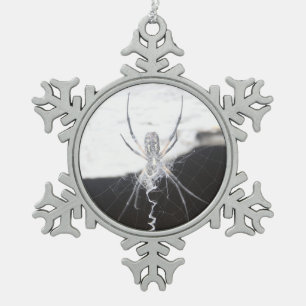 Adorno De Peltre Tipo Copo De Nieve Spider