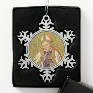 Adorno De Peltre Tipo Copo De Nieve St. Alphonsus Liguori (SNV 02) (Ronda)