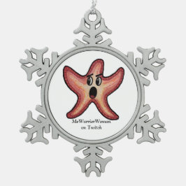 Adorno De Peltre Tipo Copo De Nieve Starfish impactado, MeWarriorWoman en Twitch