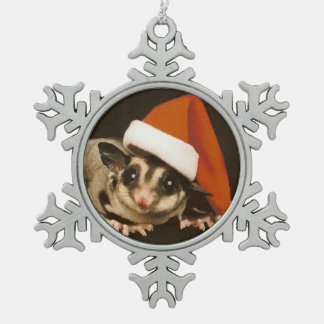 Adorno De Peltre Tipo Copo De Nieve Sugar Glider Navidad