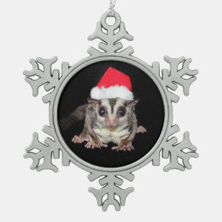 Adorno De Peltre Tipo Copo De Nieve Sugar Glider Navidad