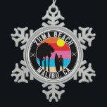 Adorno De Peltre Tipo Copo De Nieve Surfing Zuma Beach Malibu California Surf<br><div class="desc">Surfing Zuma Beach Malibu California Surf</div>