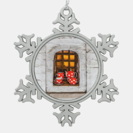 Adorno De Peltre Tipo Copo De Nieve Tea Fiesta