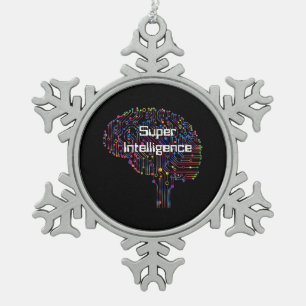 Adorno De Peltre Tipo Copo De Nieve Tecnología de Super Inteligencia