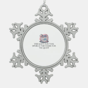 Adorno De Peltre Tipo Copo De Nieve Tinta de Whimsigog - Bosques místicos, lunas y mag