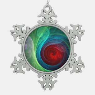 Adorno De Peltre Tipo Copo De Nieve Tormenta roja Floral Moderno Resumen Patrón de col