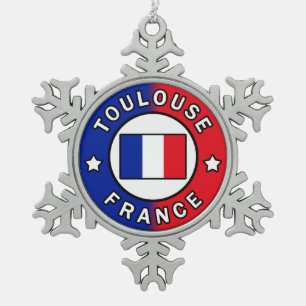 Adorno De Peltre Tipo Copo De Nieve Toulouse Francia