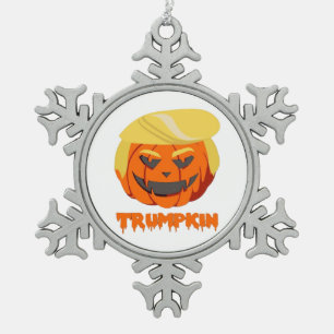 Adorno De Peltre Tipo Copo De Nieve Trumpkin Classic - Otoño básico