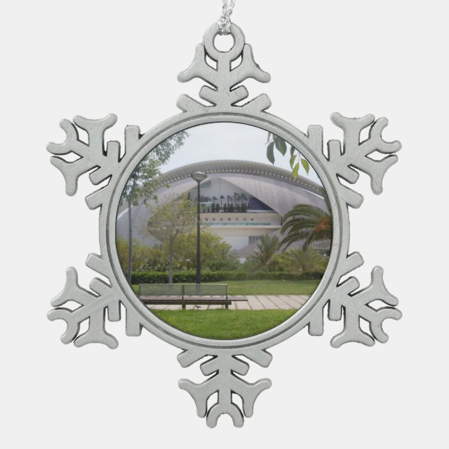 Adorno De Peltre Tipo Copo De Nieve Valencia, España (Anverso)