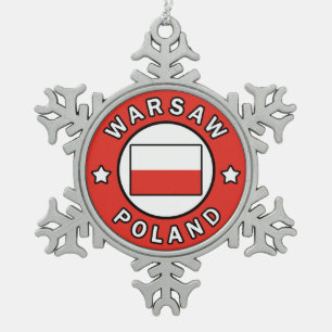 Adorno De Peltre Tipo Copo De Nieve Varsovia Polonia