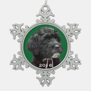 Adorno De Peltre Tipo Copo De Nieve Verde portugués del ornamento del copo de nieve