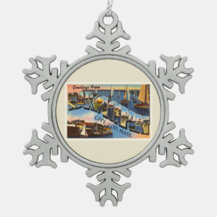 Adorno De Peltre Tipo Copo De Nieve Viaje de las MAMÁES de Harwichport Cape Cod