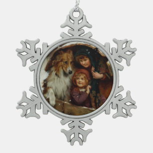 Adorno De Peltre Tipo Copo De Nieve Vinculado al clima por Arthur John Elsley