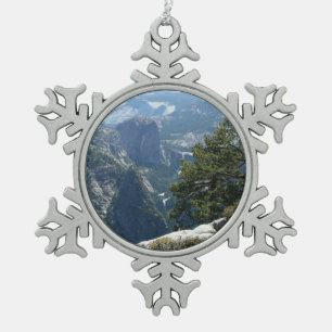 Adorno De Peltre Tipo Copo De Nieve Vista de Yosemite Mountain en el Parque Nacional Y