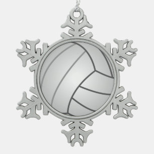 Adorno De Peltre Tipo Copo De Nieve Voleibol