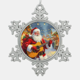 Adorno De Peltre Tipo Copo De Nieve „Weihnachtliche Harmonie“